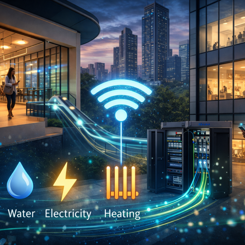 Connectivité indoor mobile bâtiments